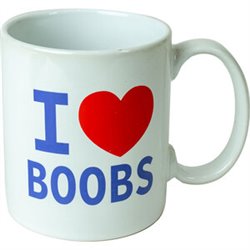 TAZA I LOVE BOOBS