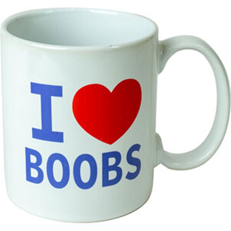 TAZA I LOVE BOOBS