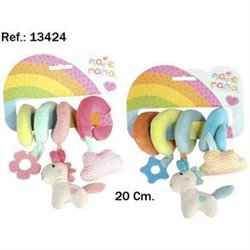 ESPIRAL UNICORNIO PELUCHE 20CM.