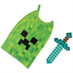 CAPA + ESPADA MINECRAFT