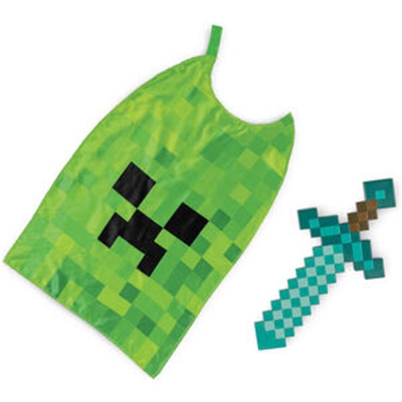 CAPA + ESPADA MINECRAFT