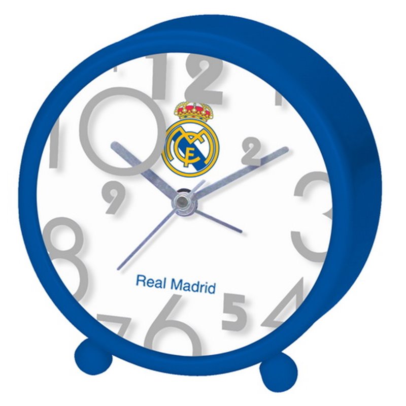 RELOJ DESPERTADOR REAL MADRID