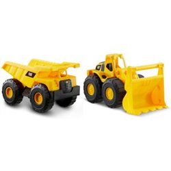 PACK 2 VEHICULOS CONSTRUCCION 25CM