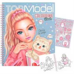 LIBRO COLOREAR CUTIE TOPMODEL