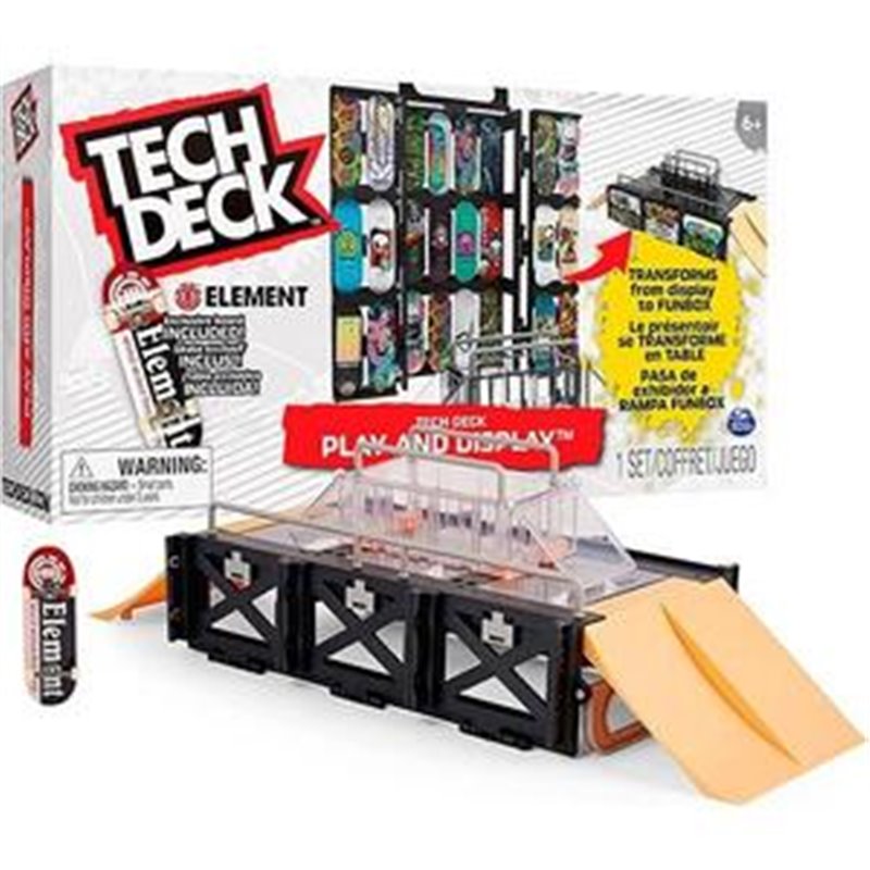 PLAY AND DISPLAY TECH DECK C/TABLA