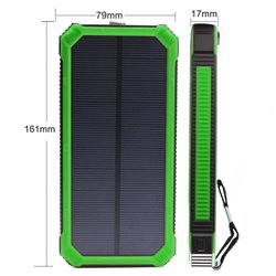 Cargador Solar portáti -  Backup Power Bank