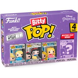 BLISTER 4 FIGURAS BITTY POP DISNEY PRINCESAS CENICIENTA