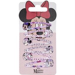 ACCESORIOS PELO CLIPS 6 PIEZAS MINNIE