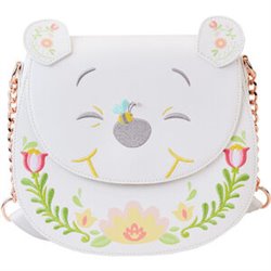 BOLSO BANDOLERA FOLK FLORAL WINNIE THE POOH DISNEY LOUNGEFLY