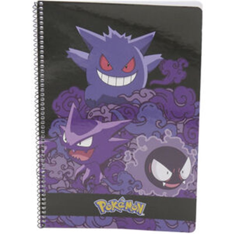 CUADERNO A4 GENGAR POKEMON