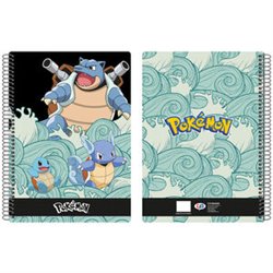 CUADERNO A4 SQUIRTLE EVOLUTION POKEMON