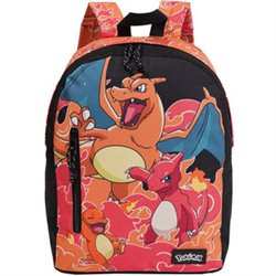 MOCHILA CHARMANDER EVOLUTION POKEMON ADAPTABLE 42CM