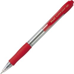 BOLIGRAFO PILOT SUPER GRIP - ROJO