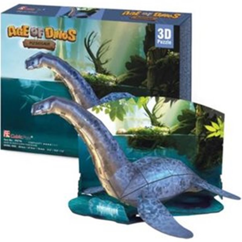 3D ERA DINOSAURIO PLESIOSAURUS PUZZLE