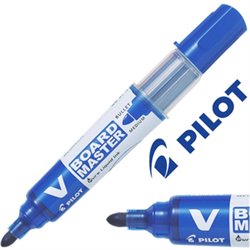 MARCADOR PIZARRA VBOARD MASTER RECARGABLE - AZUL