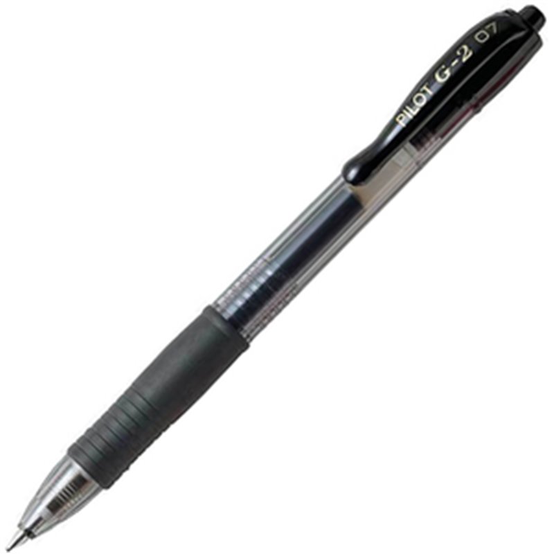 BOLIGRAFO GEL PILOT G-2 07 - NEGRO