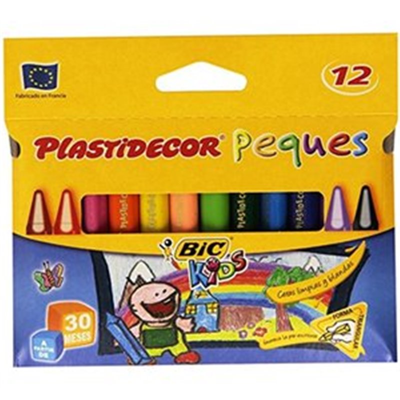 PLASTIDECOR KIDS 6 COLORES