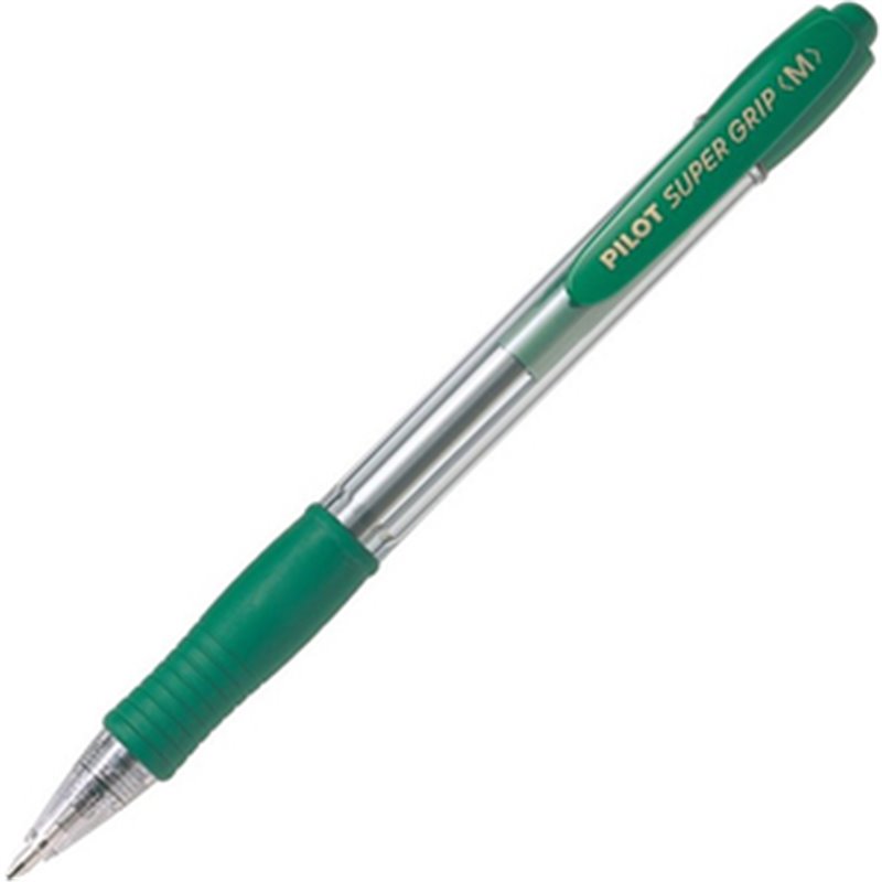 BOLIGRAFO PILOT SUPER GRIP - VERDE