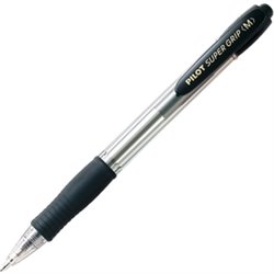 BOLIGRAFO PILOT SUPER GRIP - NEGRO