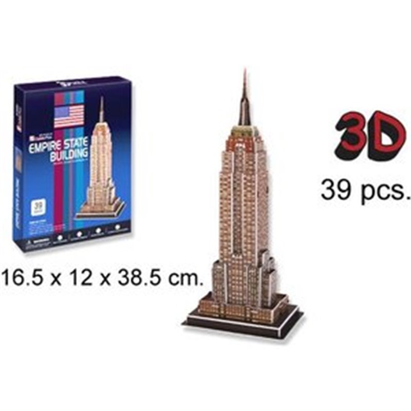 3D PUZZLE EMPIRE STATE BUIDING USA