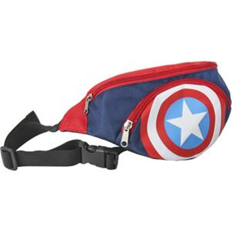 BOLSO RIÑONERA AVENGERS AZUL