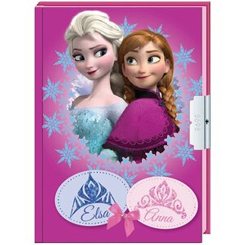 DIARIO FROZEN DISNEY CON LLAVE