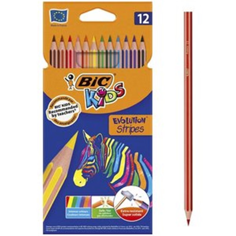 COLORES BIC KIDS EVOLUTION STRIPES