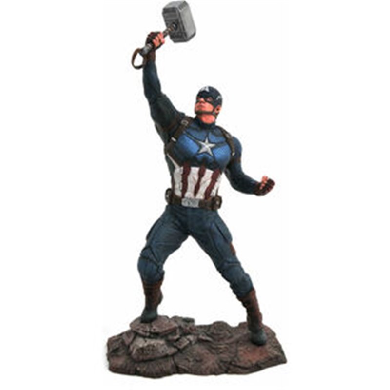 ESTATUA CAPITAN AMERICA VENGADORES ENDGAME MARVEL 23CM