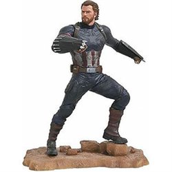 ESTATUA CAPITAN AMERICA VENGADORES AVENGERS 3 MARVEL 23CM