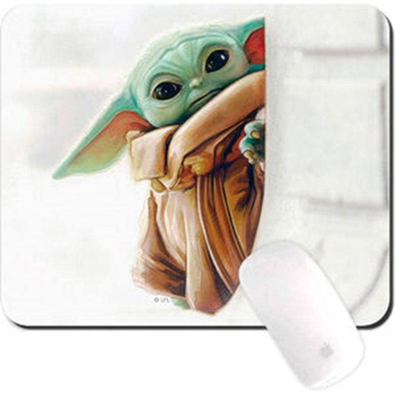 ALFOMBRILLA RATON BABY YODA MANDALORIAN STAR WARS