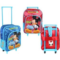 CARRITO MOCHILA R/PVCR MICKEY - COLORES SURTIDOS