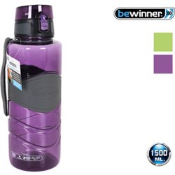 BOTELLA SPORT AGUA 1500ML BEWINNER - COLORES SURTIDOS