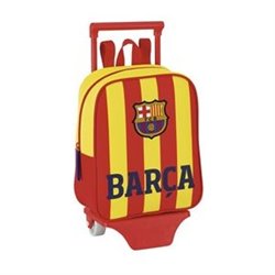 BARÇA-SENYERA - MOCHILA GUARDERÍA CON RUEDAS 22X28CM