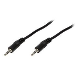 CABLE AUDIO 1xJACK-3.5H A 1xJACK-3.5M 5M LOGILINK