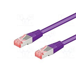 CABLE RED S/FTP PIMF CAT6 RJ45 GOOBAY 1.5M