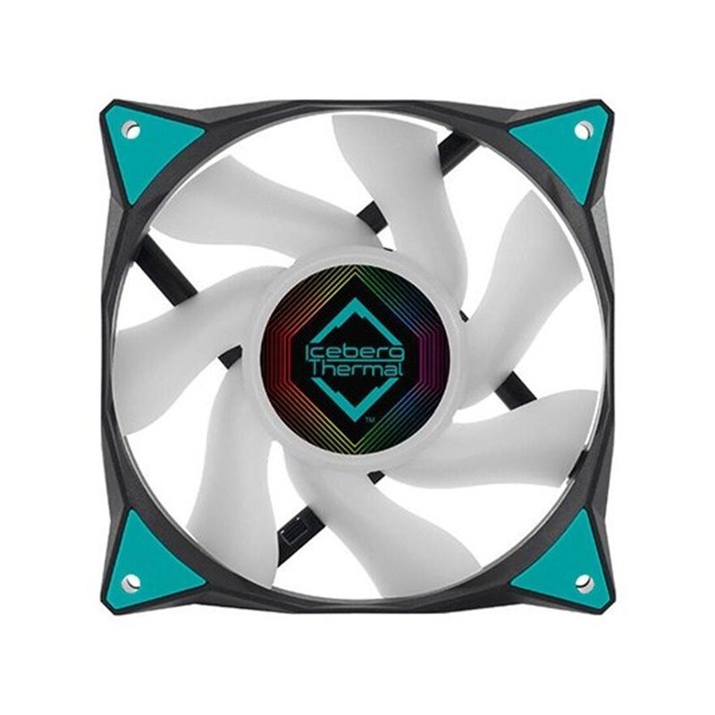 VENTILADOR 120X120 ICEBERG-THERMAL ICEGALE ARGB BLACK