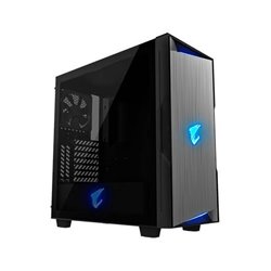 TORRE ATX GIGABYTE AORUS C300 GLASS NEGRO