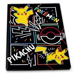 Carpeta A4 Pikachu Pokemon solapas