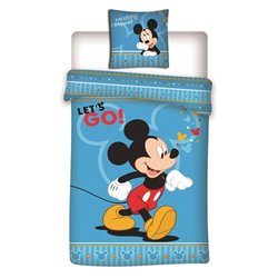 Funda nordica Mickey Disney cama 90cm microfibra