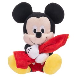 Peluche Mickey Blankie Disney 21cm