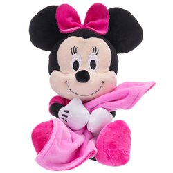 Peluche Minnie Blankie Disney 21cm