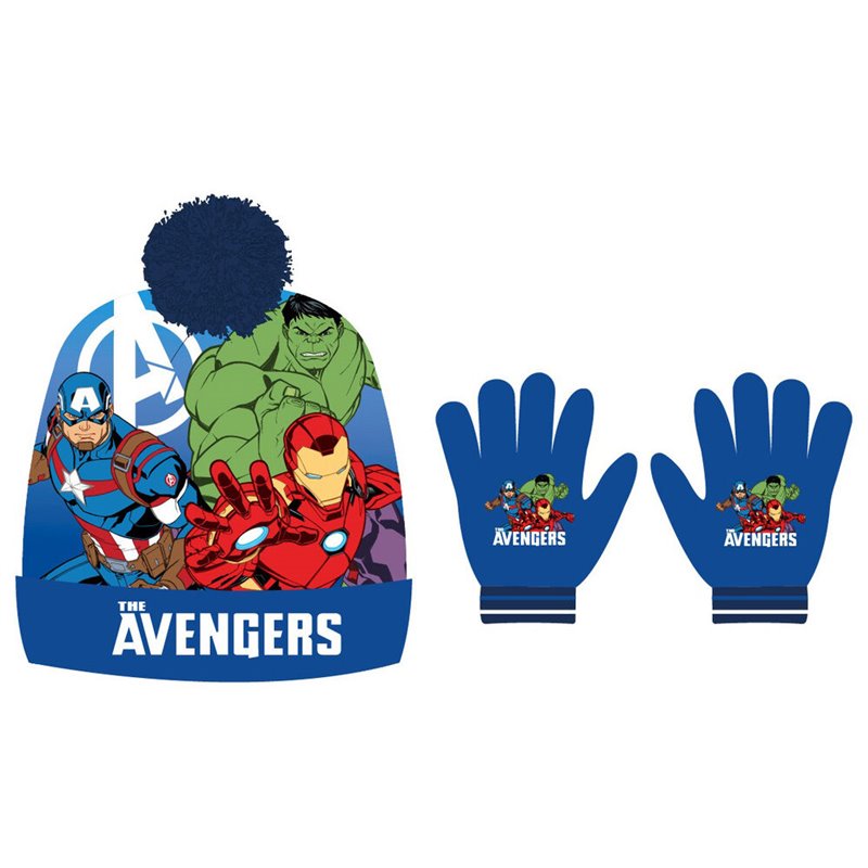 Set gorro y guantes Los Vengadores Avengers Marvel