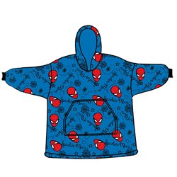 Bata sudadera oversize Spiderman Marvel coral adulto