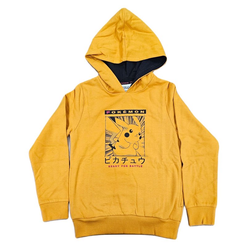 Sudadera capucha Pikachu Pokemon