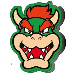 Cojin 3D Bowser Super Mario Bros