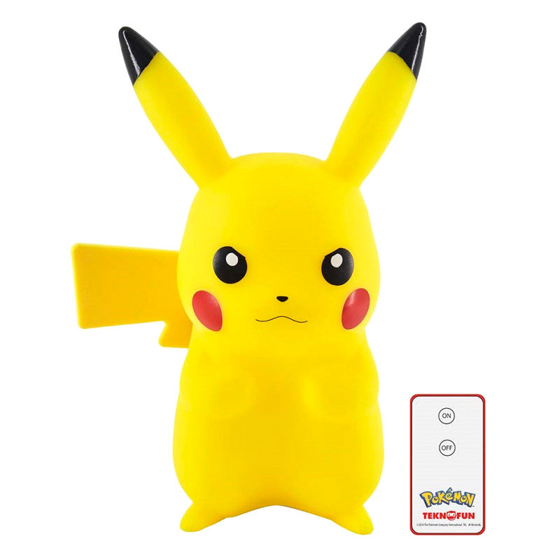 Lampara Led 3D Pikachu Pokemon 25cm