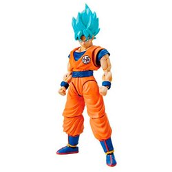 Figura Son Goku Super Saiyan God Saiyan Dragon Ball 14cm