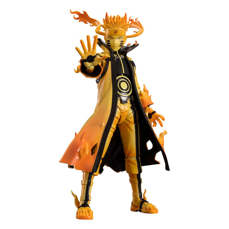 Figura SH Figuarts Naruto Uzumaki Kurama Link Mode Courageous Strength That Binds Naruto Shippuden 15cm