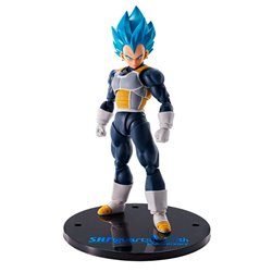 Figura SH Figuarts Vegeta Super Saiyan Blue 15Th Anniversary Dragon Ball Super 14cm