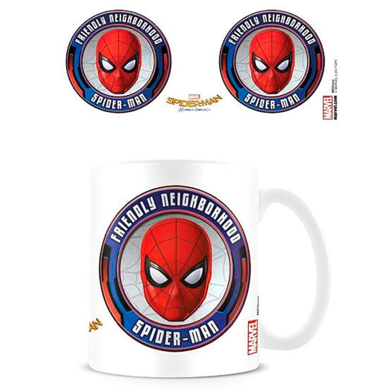 Taza Friendly Neighborhood Spiderman Marvel